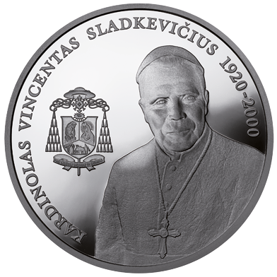 You are currently viewing Ant monetos – kardinolo V. Sladkevičiaus kvietimas gyventi gerumu ir viltimi