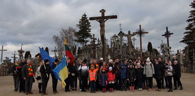 Read more about the article Piligriminis žygis kun. A. Mociaus pėdomis meldžiant Ukrainai, Lietuvai ir visam pasauliui taikos