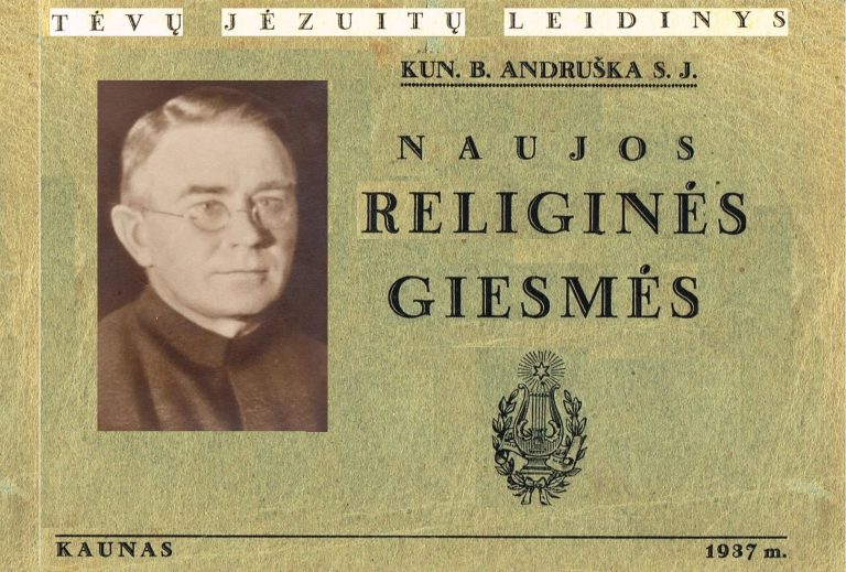 Kun. B. Andruška S. J. “Naujos religinės giesmės”, 1937