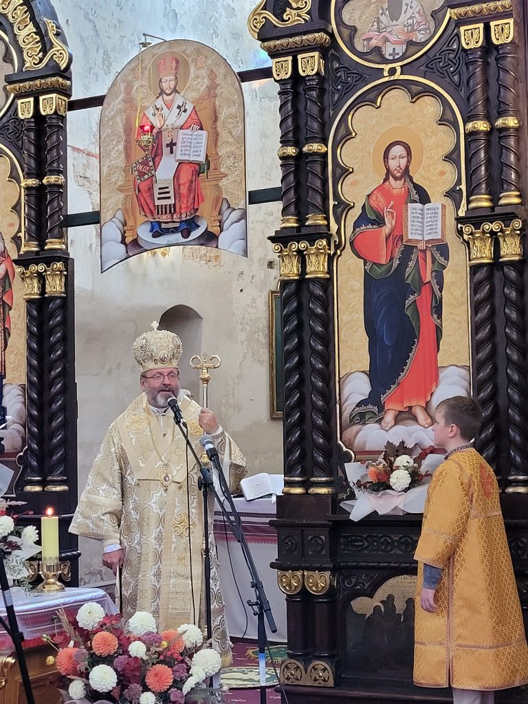Didžiojo Ukrainos Graikų Apeigų Katalikų Bažnyčios arkivyskupo Sviatoslavo Ševčuko pamokslas