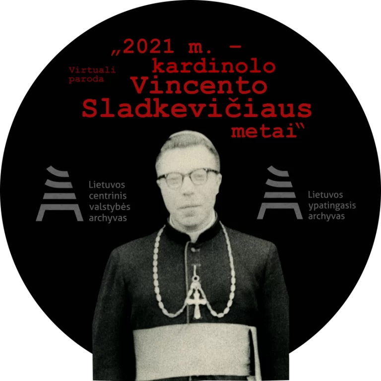 Read more about the article Atidaryta virtuali paroda, skirta kardinolui Vincentui Sladkevičiui