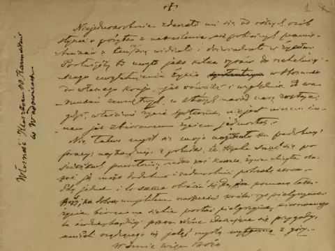Read more about the article Parodoje – du daugiau nei pusę amžiaus dingusiais laikyti šv. Rapolo Kalinausko autografai